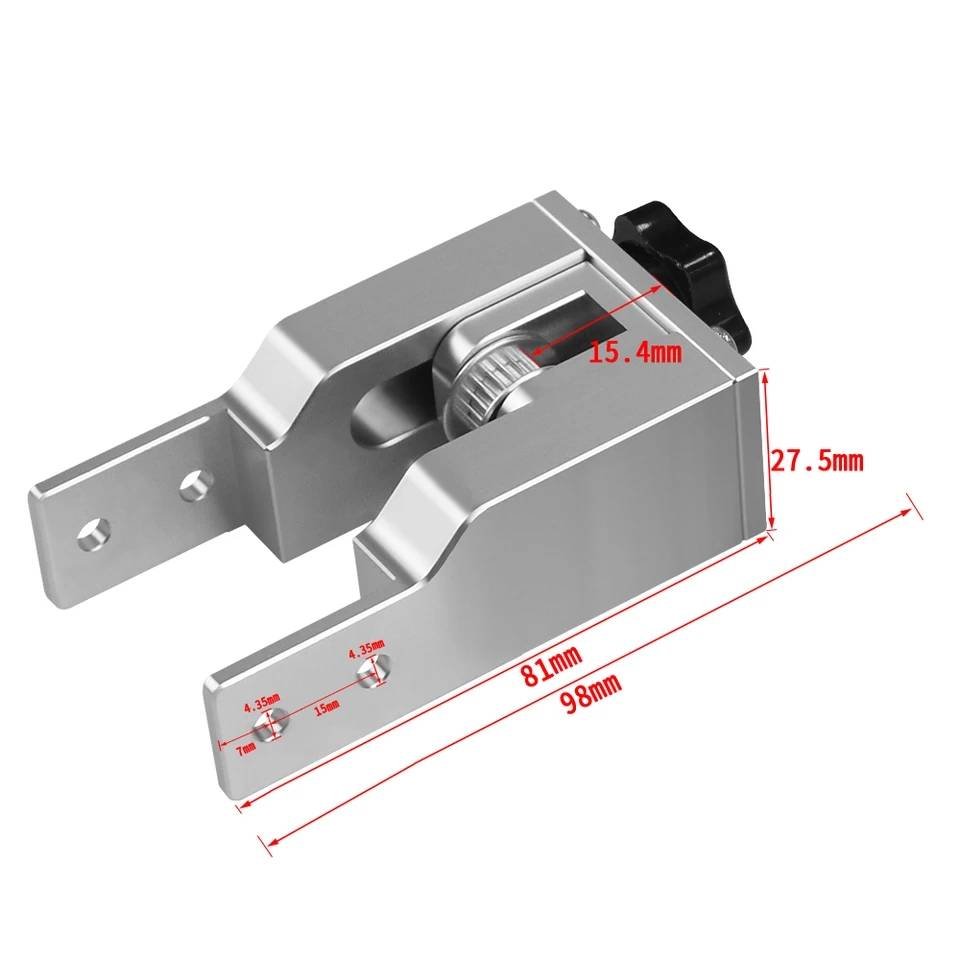 Belt Straighten Tensioner For 3D Printer