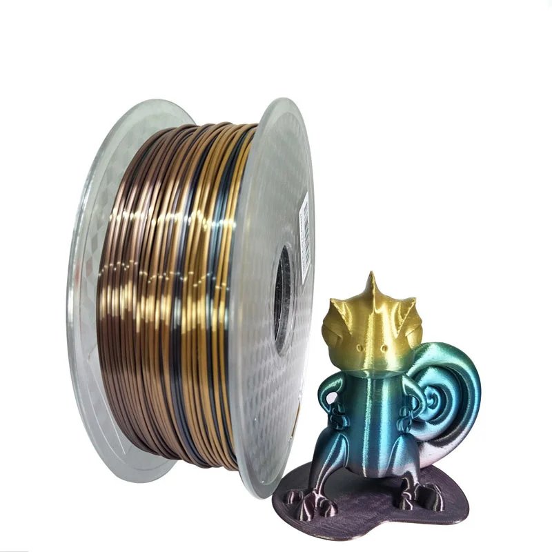 Silk PLA Rainbow 3D Printer Filament